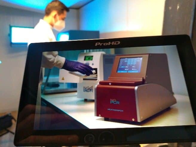 Dutch company Molecular Biology Systems is in the process of validating its shoebox-sized NextGenPCR instrument for rapid SARS-CoV-2 diagnostic testing, claiming the system could potentially process more than 22,000 samples in a day by performing plate-based thermal cycling in less than eight minutes.